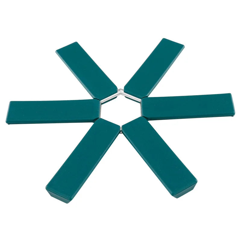 Folding heat insulation mat dining table anti-scald home dining mat pot mat table mat bowl mat casserole heat insulation mat hig