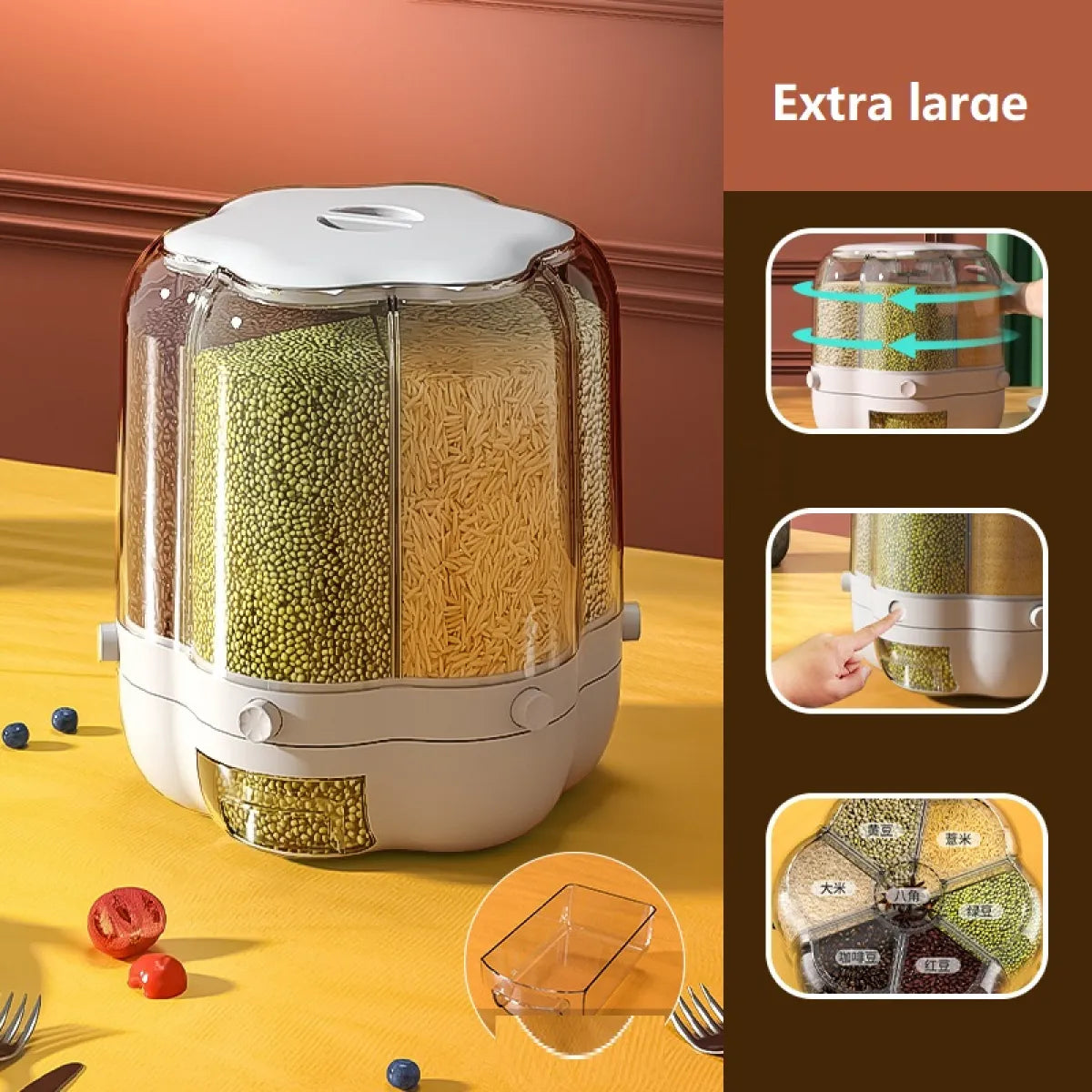 Rotatable Storage Dispenser