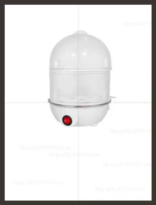 Electric Egg Cooker Boiler Maker 14 Egg Capacity Double Layer Steamer Soft Medium Hard Boil Automatic Shut Off Kitchen Appliance