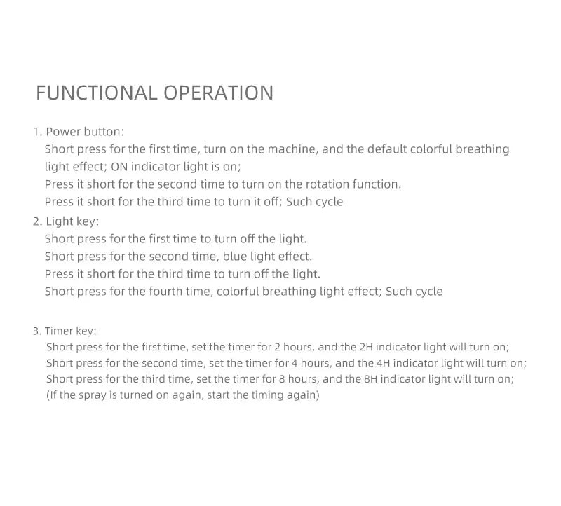 Umbrella Humidifier Rotating Umbrella Drop 7-Color LED Aromatherapy Diffuser Essential Oil Humidifier with Remote