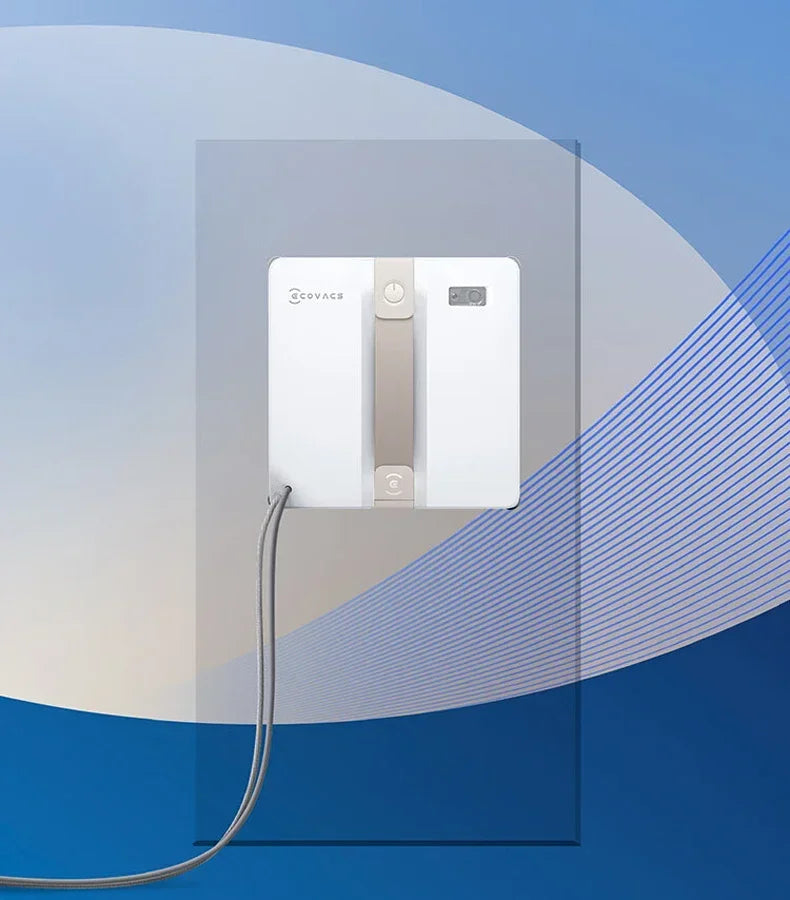 Original ECOVACS Window Cleaning Machine WINBOT AIR MINI Window Cleaning Robot 8000Pa Glass Vacuum Cleaner 100V-240V