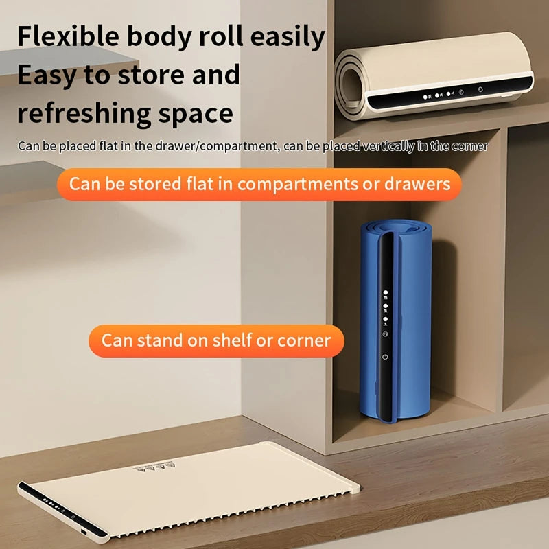 Electric Warming Tray Food Warmer Plate Foldable Portable Smart Food Fast Heating Mat Electric Warming Tray with 3 Tem Setting