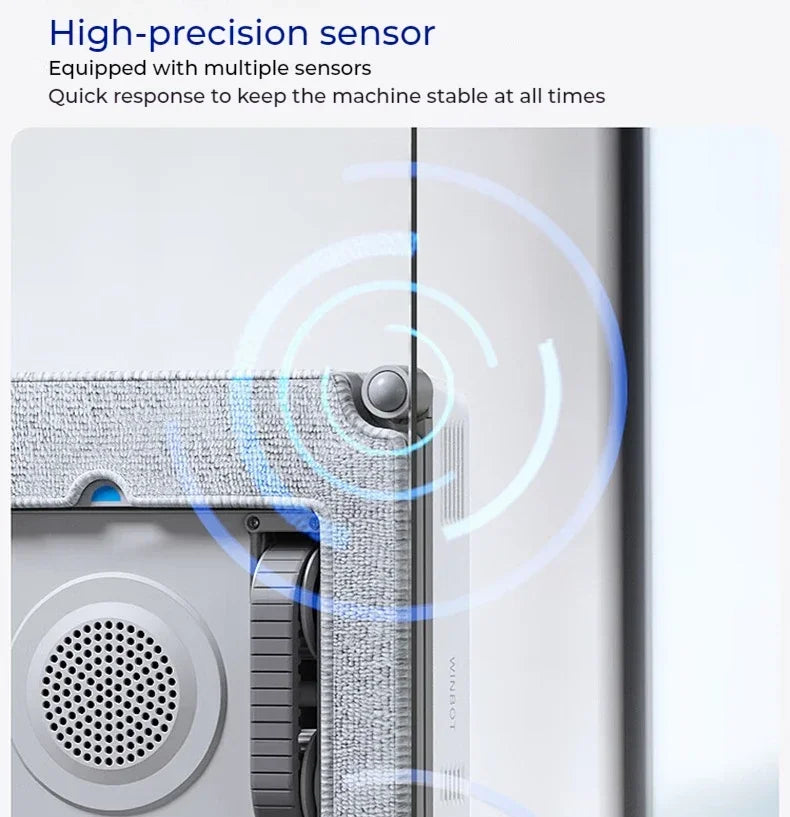 Original ECOVACS Window Cleaning Machine WINBOT AIR MINI Window Cleaning Robot 8000Pa Glass Vacuum Cleaner 100V-240V