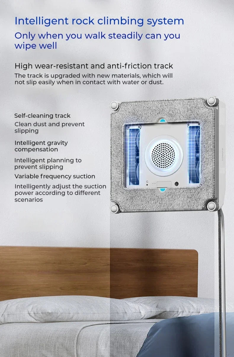 Original ECOVACS Window Cleaning Machine WINBOT AIR MINI Window Cleaning Robot 8000Pa Glass Vacuum Cleaner 100V-240V