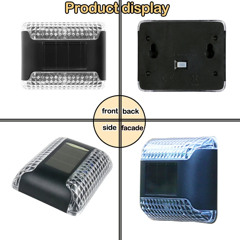 LED Solar Wall Lamp Sunlight Outdoor Up and Down Luminous Lighting Waterproof Energy-saving Street Light Yard Balcony Decoration