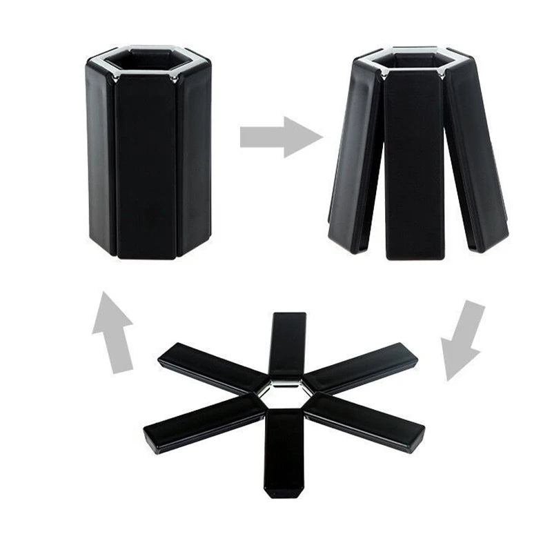 Folding heat insulation mat dining table anti-scald home dining mat pot mat table mat bowl mat casserole heat insulation mat hig