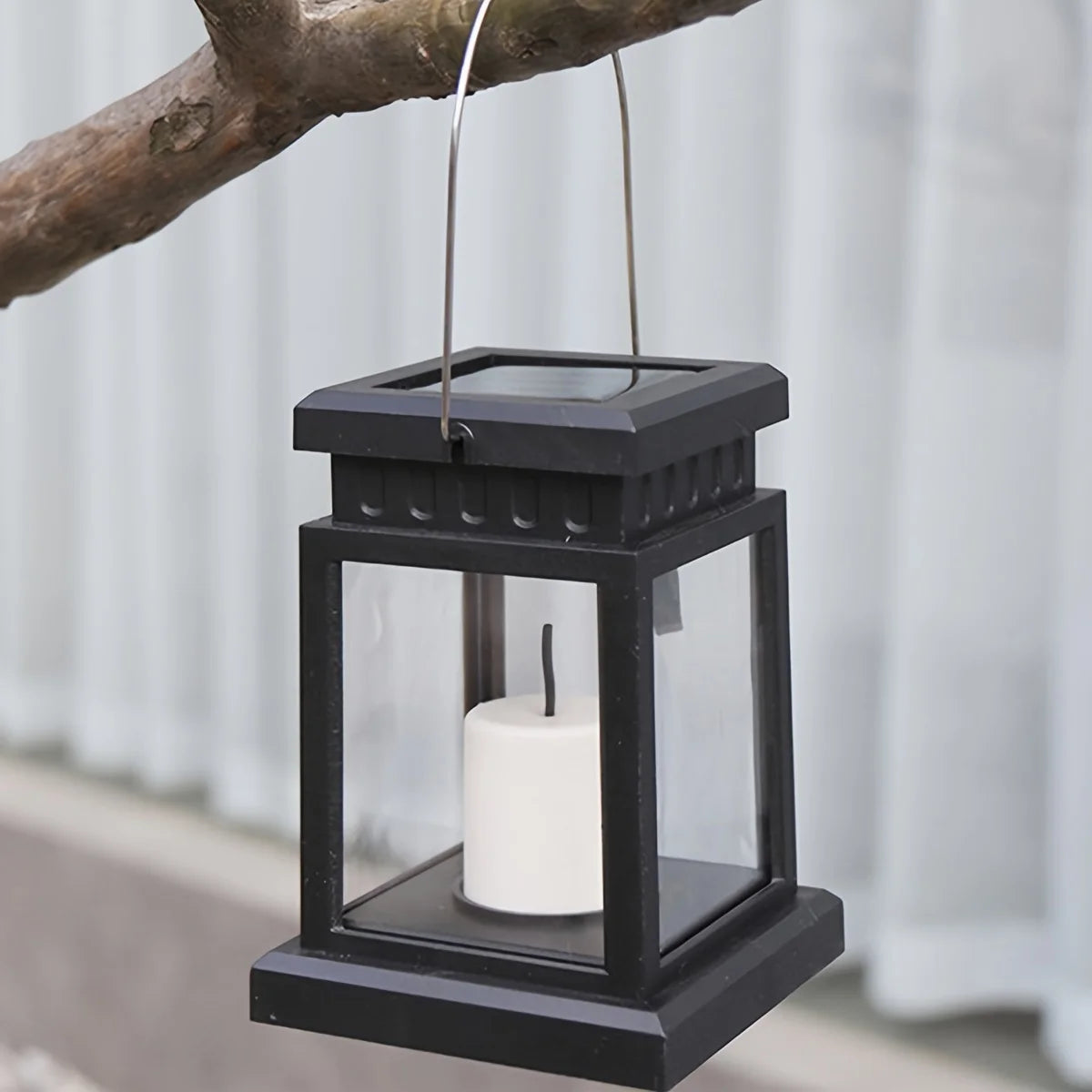 Garden Decor Outdoor Solar Lights Retro Palace Lantern Lights Hanging Candle Lamps Landscape Lighting Floor Lights Solar Light