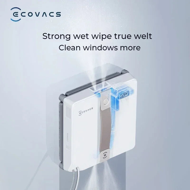 Original ECOVACS Window Cleaning Machine WINBOT AIR MINI Window Cleaning Robot 8000Pa Glass Vacuum Cleaner 100V-240V
