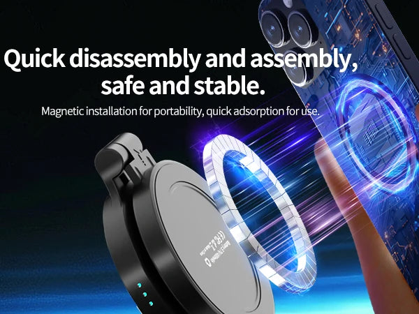 Magsafe Magnetic Mini LED Selfie Fill Light Potable Phone Selfie Lamp for Video Vlog Selfie