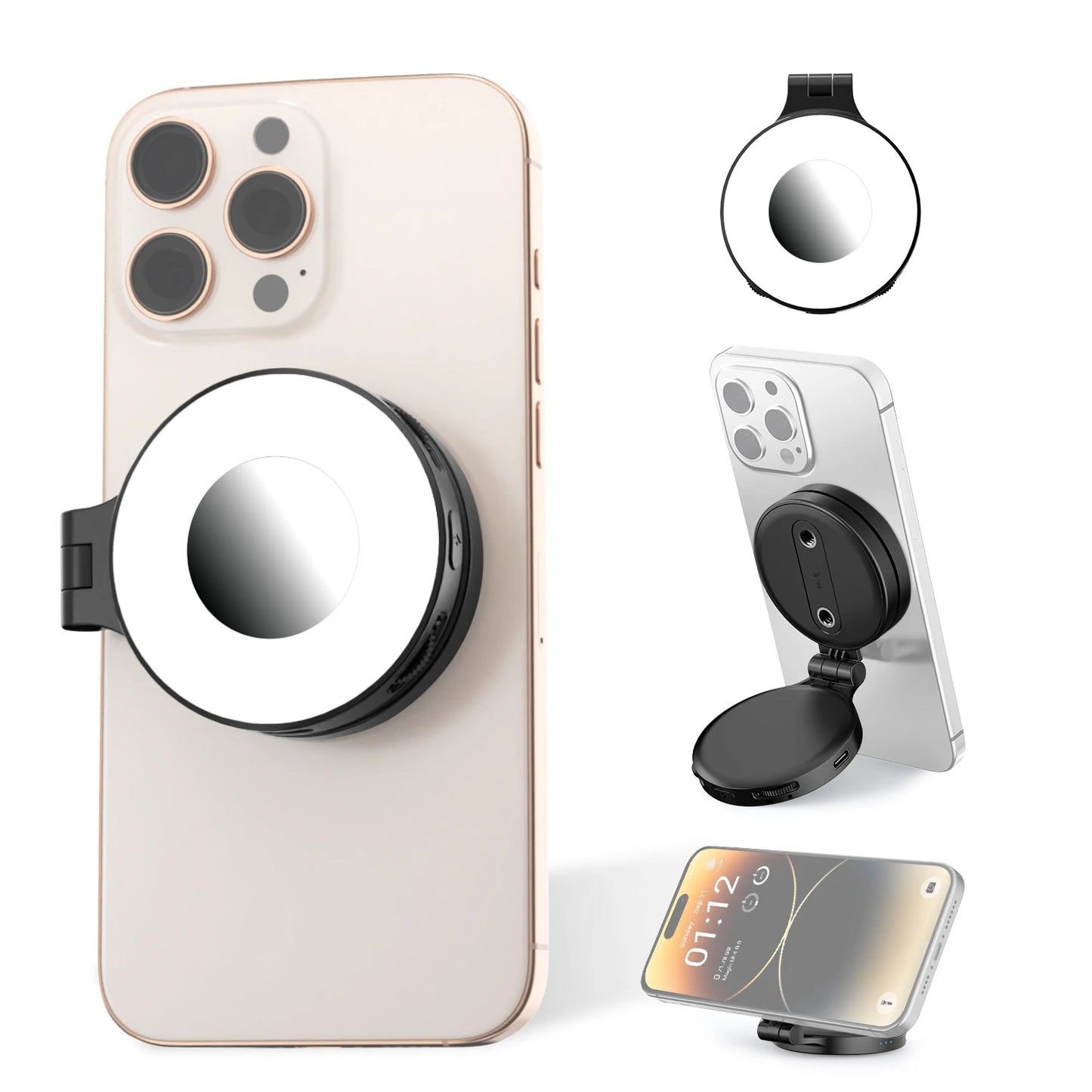 Magsafe Magnetic Mini LED Selfie Fill Light Potable Phone Selfie Lamp for Video Vlog Selfie