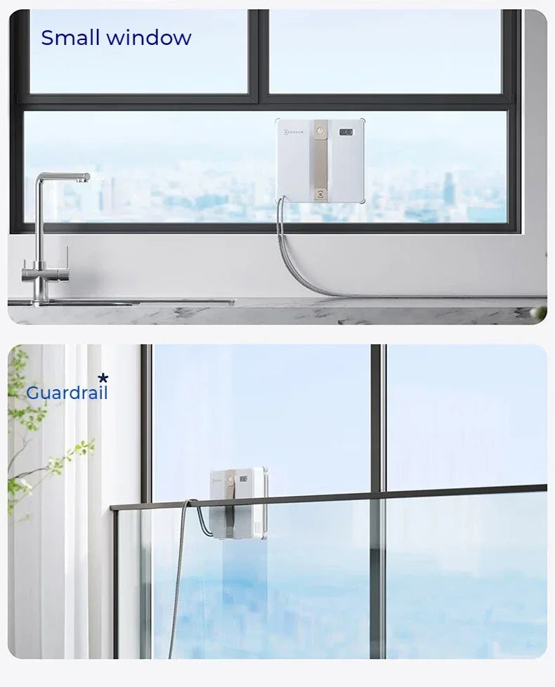 Original ECOVACS Window Cleaning Machine WINBOT AIR MINI Window Cleaning Robot 8000Pa Glass Vacuum Cleaner 100V-240V